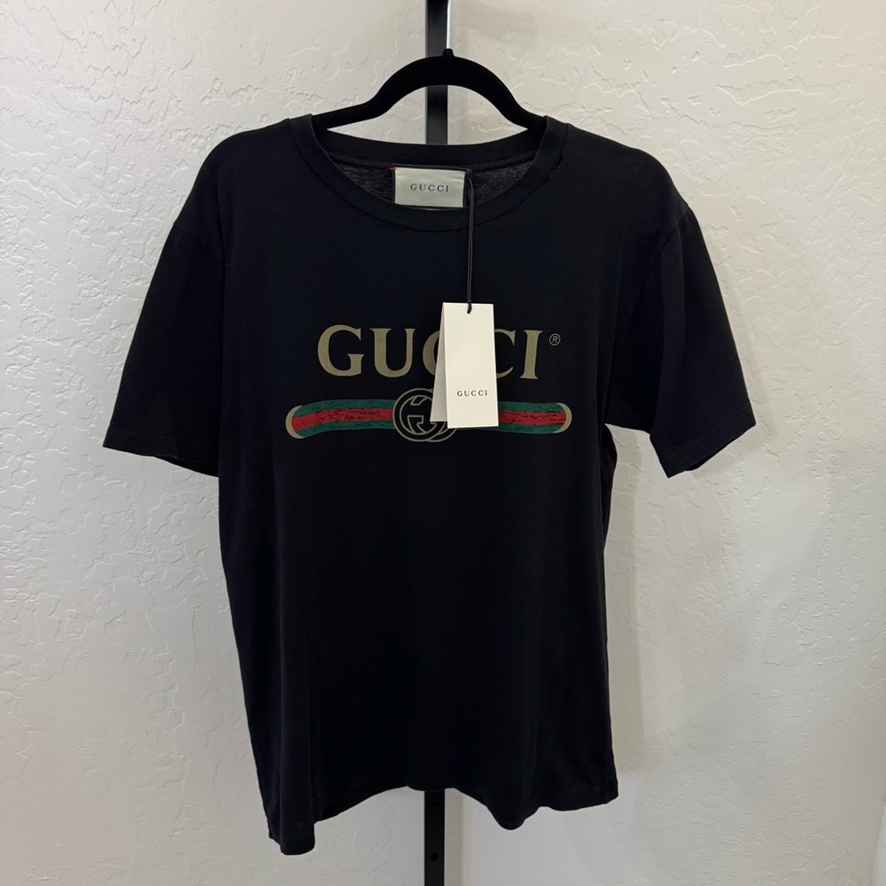 Gucci distressed tshirt